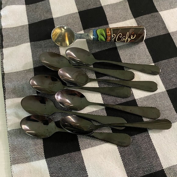 Coffee spoons & scooper - Picture 2 of 2